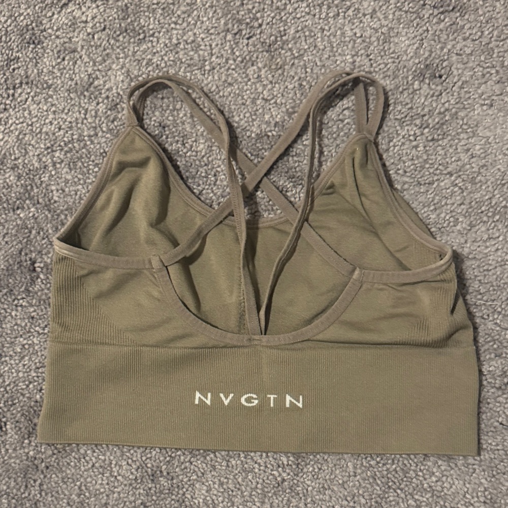 NVGTN light brown Sports Bra